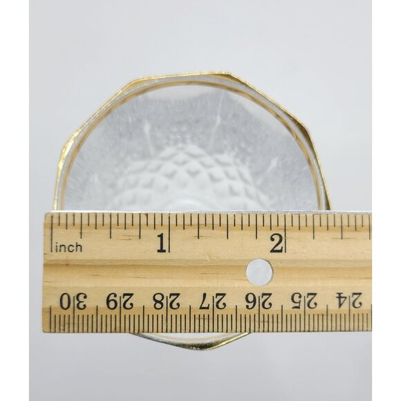 Cristal d'Arques Durand LONGCHAMP Gold Rim Wine Glasses 6.5" Tall - Set of 4 - Picture 12 of 12